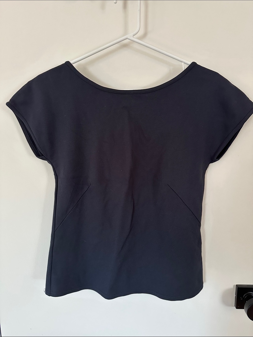 Akris Punto Cap-Sleeve Scoop Neck Tee